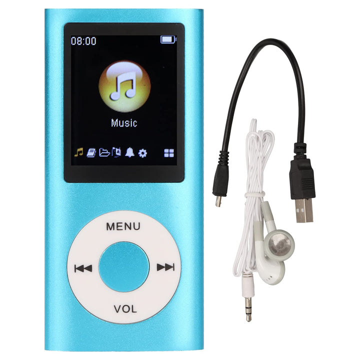 MP3-Player, Musik-Player mit 1,8-Zoll-LCD-Bildschirm, USB-Anschluss, Schlanker, Klassischer Digitale