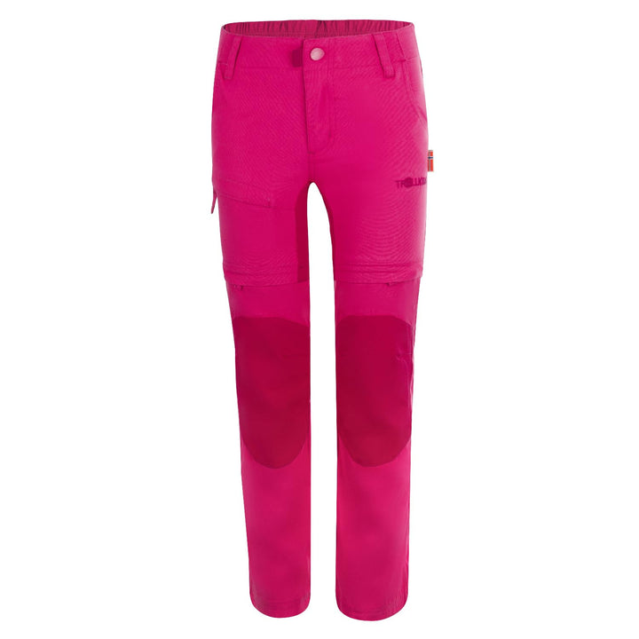 Trollkids Kids Arendal Pants XT 128 Rubine Red, 128 Rubine Red