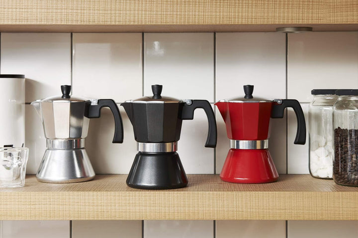 LEOPOLD Cafetera espresso 6 tazas TIVOLI-inox (Induccion)