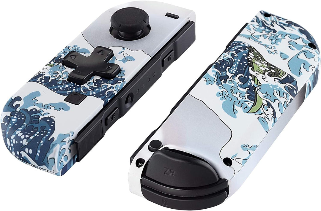 eXtremeRate NS Joycon Hülle &amp; Tasten, DIY-Ersatz Gehäuse Case Grips Skin Shell &amp; Knöpfe Buttons Umba