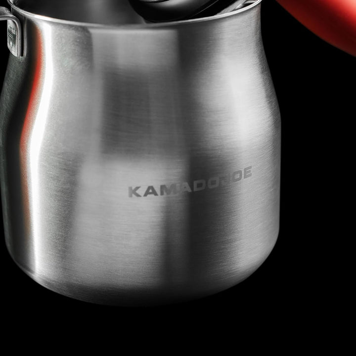 Kamado Joe® Krafted™ Brattopf aus Stahl mit Silikonpinseldeckel und luftdichtem Aufbewahrungsdeckel