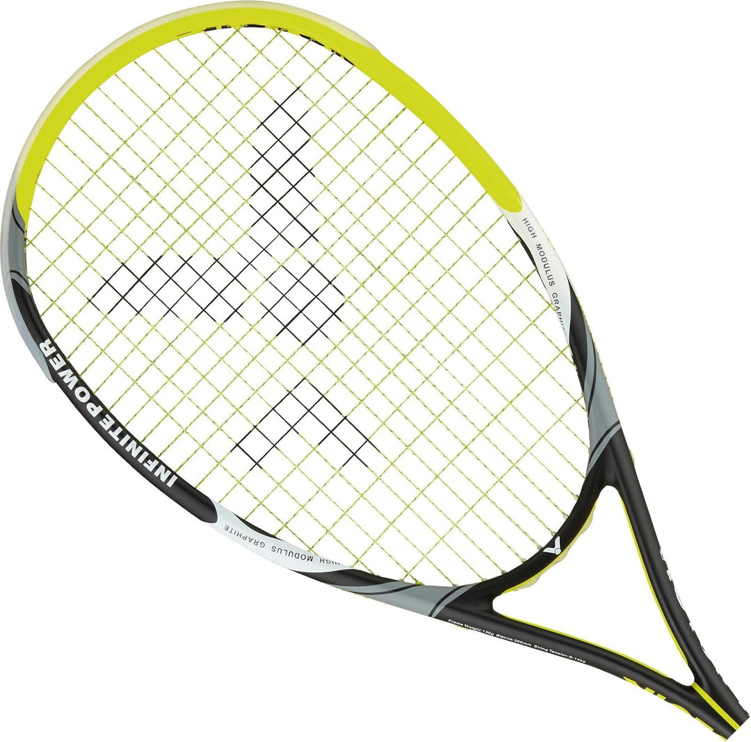 VICTOR Squashschläger IP 7, Schwarz/Gelb, One Size, 158/3/0