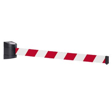Flexibarrier 10m einziehbare Gürtelbarriere mit ABS-Kunststoff-Wandgehäuse, Verriegelungsfunktion ve
