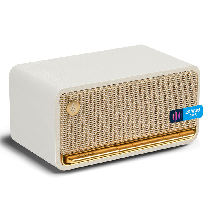Edifier MP230 - Tragbarer Bluetooth-Lautsprecher im Retro-Design, kabellos. Wiedergabe über Bluetoot