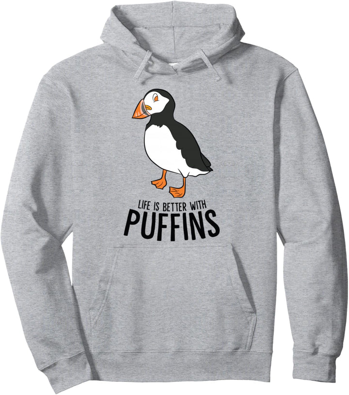 Nur Ein Mädchen Das Papageientaucher Liebt Puffin Papagei Pullover Hoodie