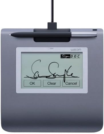 Wacom Tablet Signature stu-430 - Grau