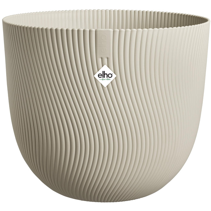 elho Sereh Rund 40 - Blumentopf für Innen und Aussen - 100% recyceltes Plastik - Ø 39.0 x H 33.3 cm