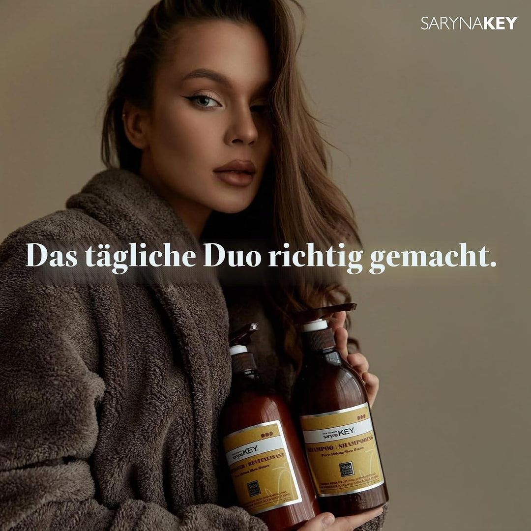 Saryna Key Damage Repair Shampoo &amp; Spülung, je 500 ml, Doppelpack