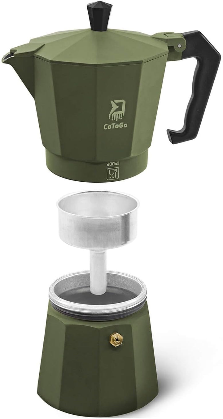 Delphin CoToGo Espressokocher Grün 300ml
