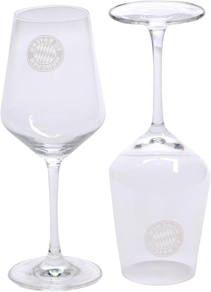 FC Bayern München Weinglas 2er-Set Glas Schoppen FCB