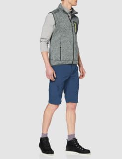Schöffel Herren Shorts Silvaplana2, vielseitige Wanderhose mit separatem Gürtel, Outdoor Hose mit pr