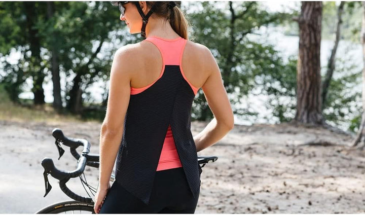 AGU Layered Racertop Essential Damen XS Schwarz, XS Schwarz