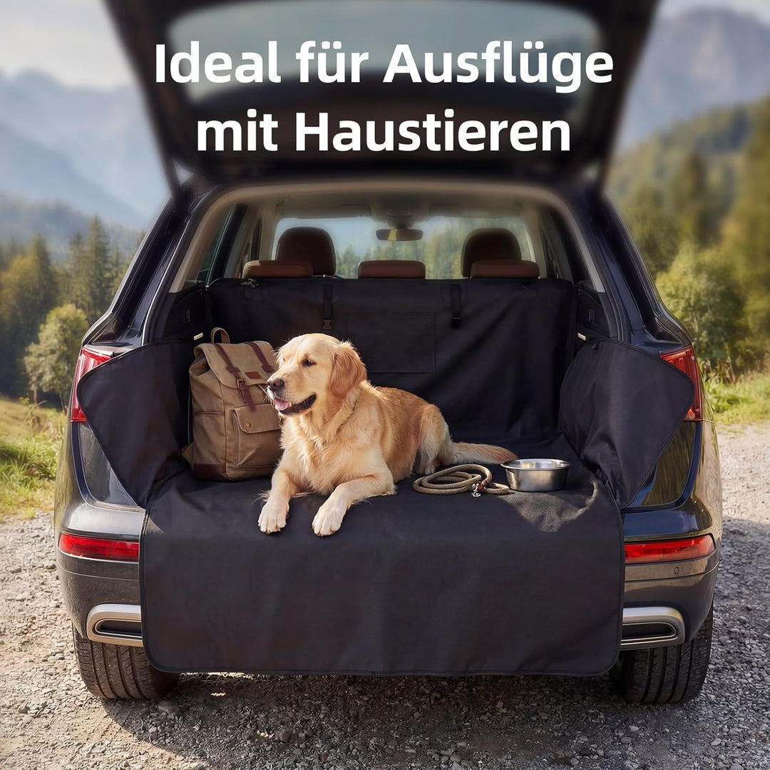 Kofferraumschutz für Hunde, wasserdichter Auto Kofferraum Schutz mit Seitenschutz und Tasche, für SU