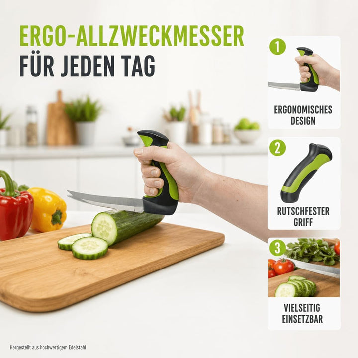 Allzweckmesser für die Küche Küchenmesser Easi-Grip PETA