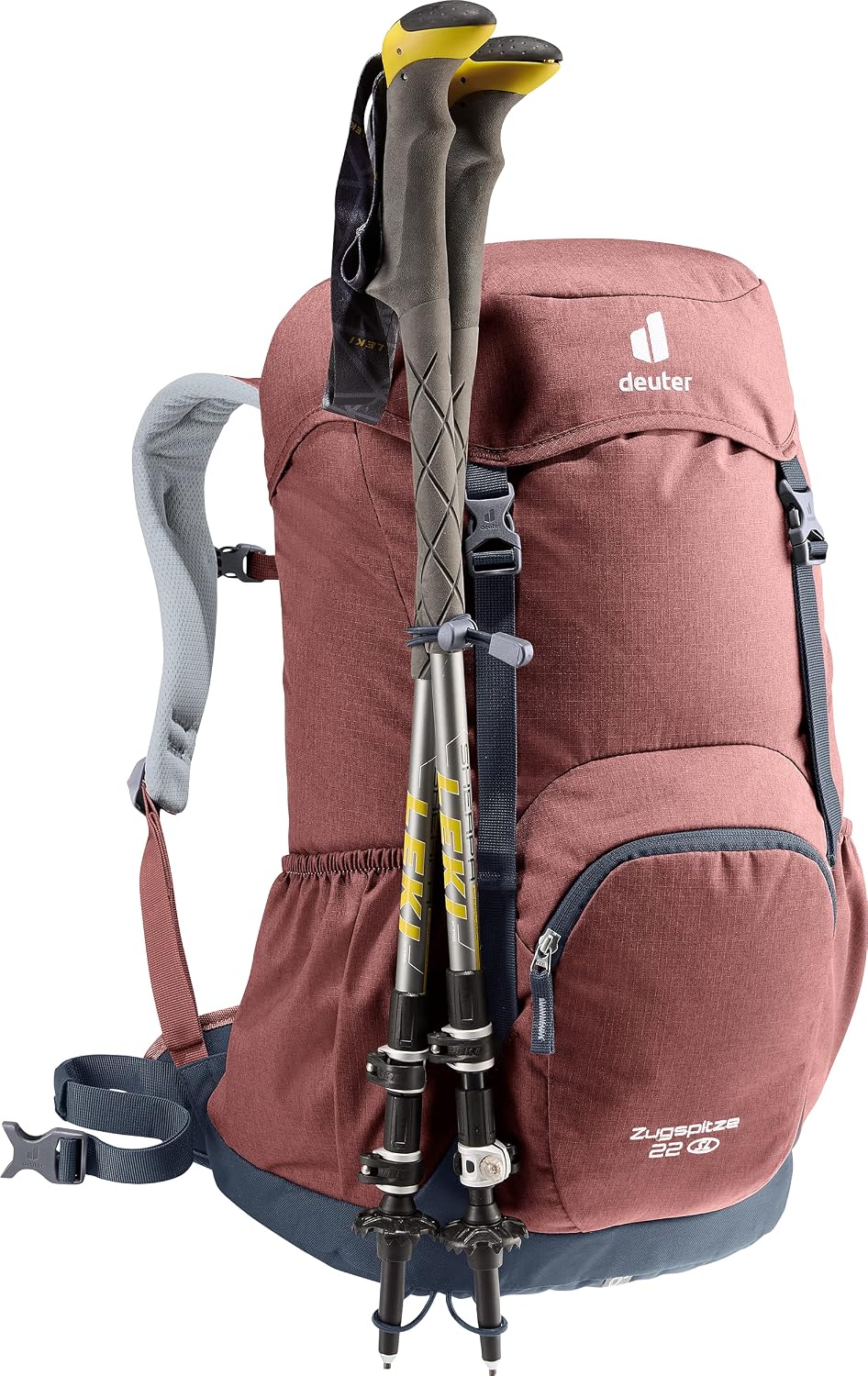 deuter Zugspitze 22 SL Damen Classic Wanderrucksack Caspia-ink 22 L (52 x 34 x 22 cm), Caspia-ink 22