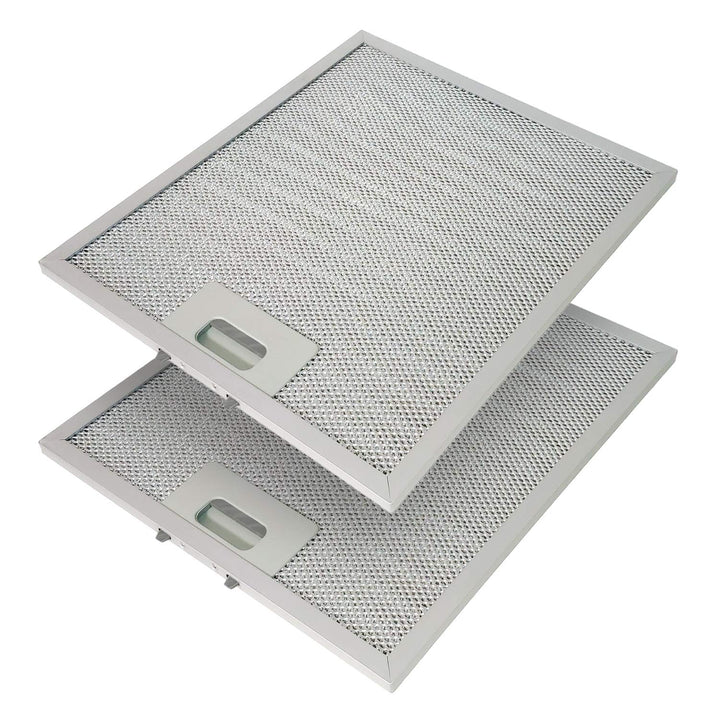 Metallfettfilter für Dunstabzugshauben, 318x258mm, Fettfilter mit Metallgitter für Küchenabzugshaube