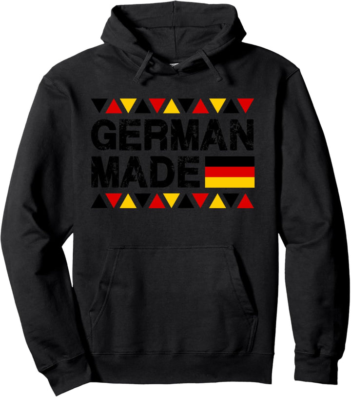 Deutsch Made Germany Flagge Pullover Hoodie