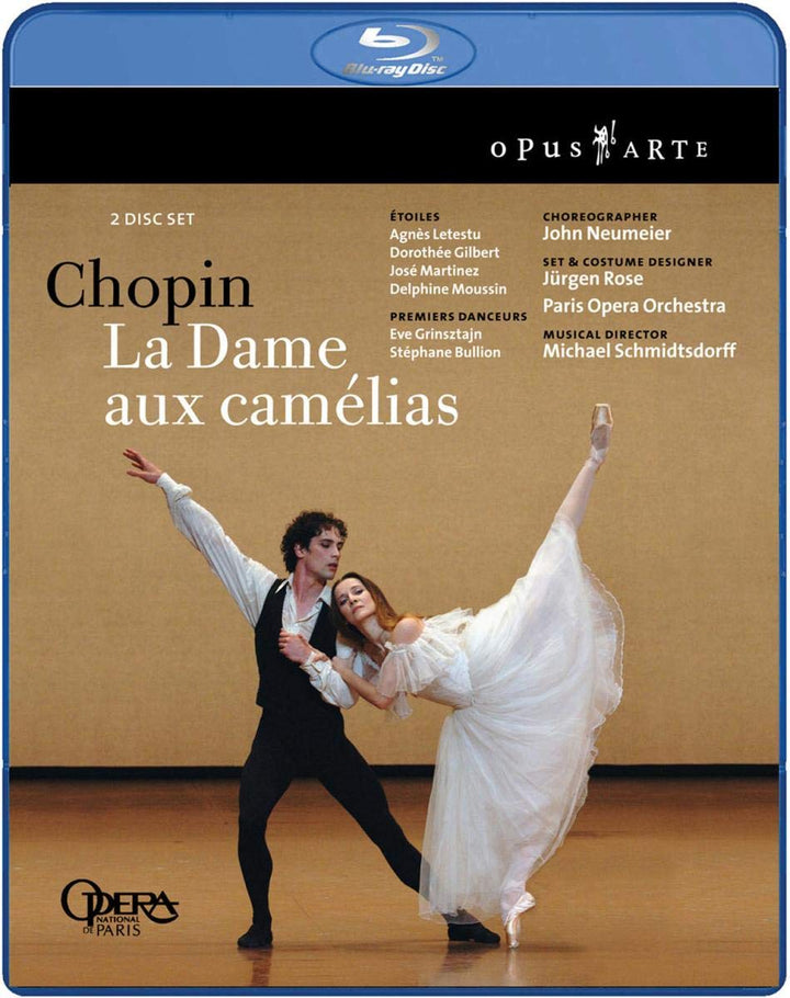 Chopin - La Dame aux camelias, Blu-ray