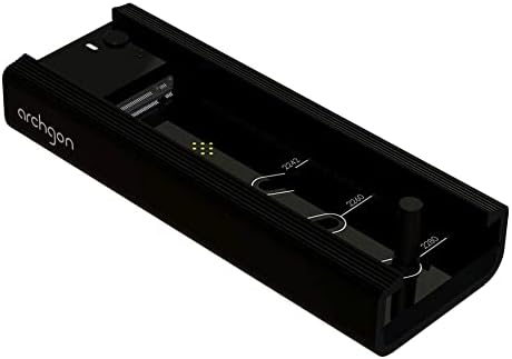 Archgon MSD-3100-1 Externes SSD Dock NVMe(PCIe)/SATA, Kompatibel mit M.2 2242/2260/2280 SSD, USB 3.2