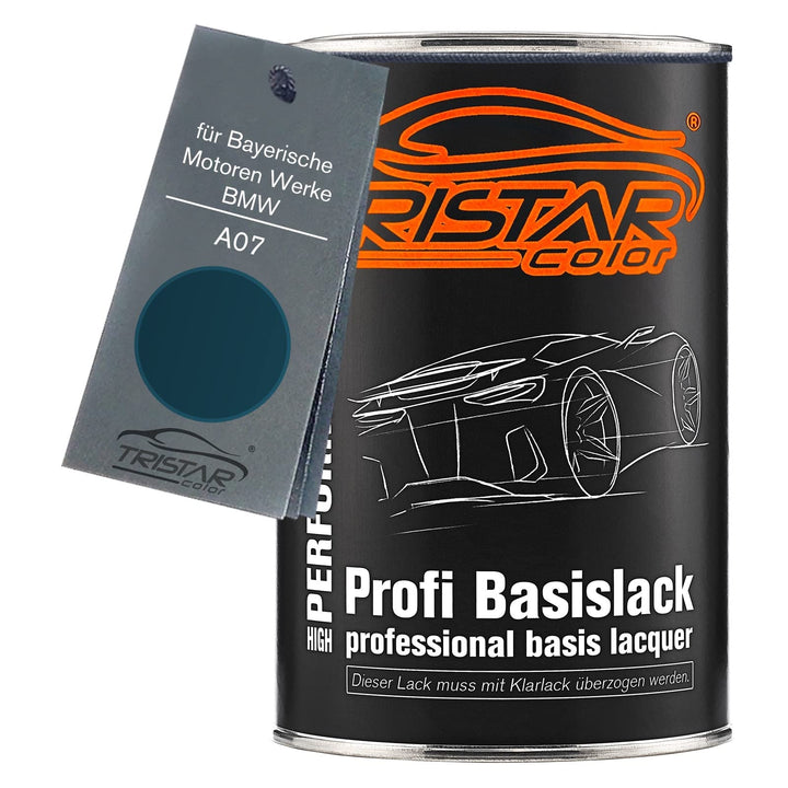 TRISTARcolor Autolack Dose spritzfertig für Bayerische Motoren Werke/BMW A07 Mystikblau Metallic Bas