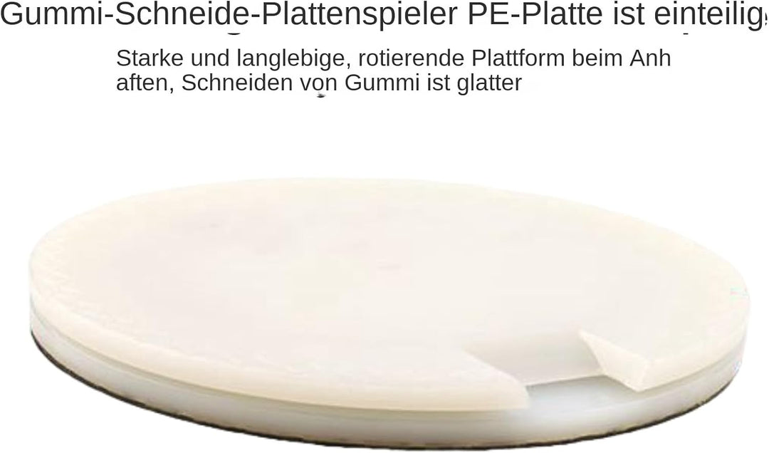 Rubber Cutting Table, Stainless Steel Tennis Cutting Board, 8.66x0.71 Inches 360° Rotatable Racket T