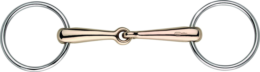 SPRENGER Wassertrensen Gebiss 18 mm (Aurigan) mit Edelstahl Ringen silber 18 mm, silber 18 mm