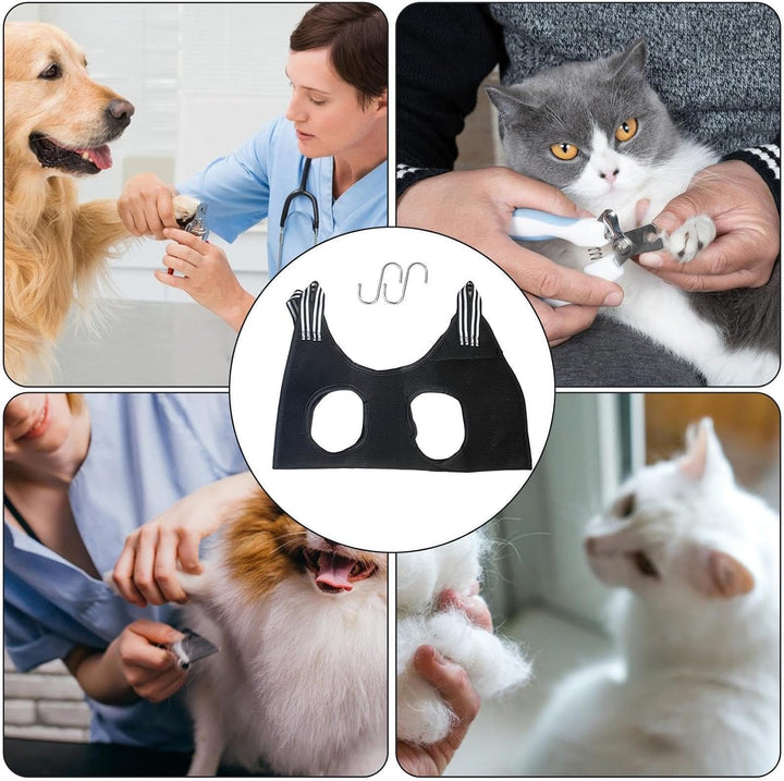 Hundepflegegeschirr | Entspannungs-Haustierpflege-Sling- Hunde | Entspannungs-Pflege-Rückhaltehilfe,