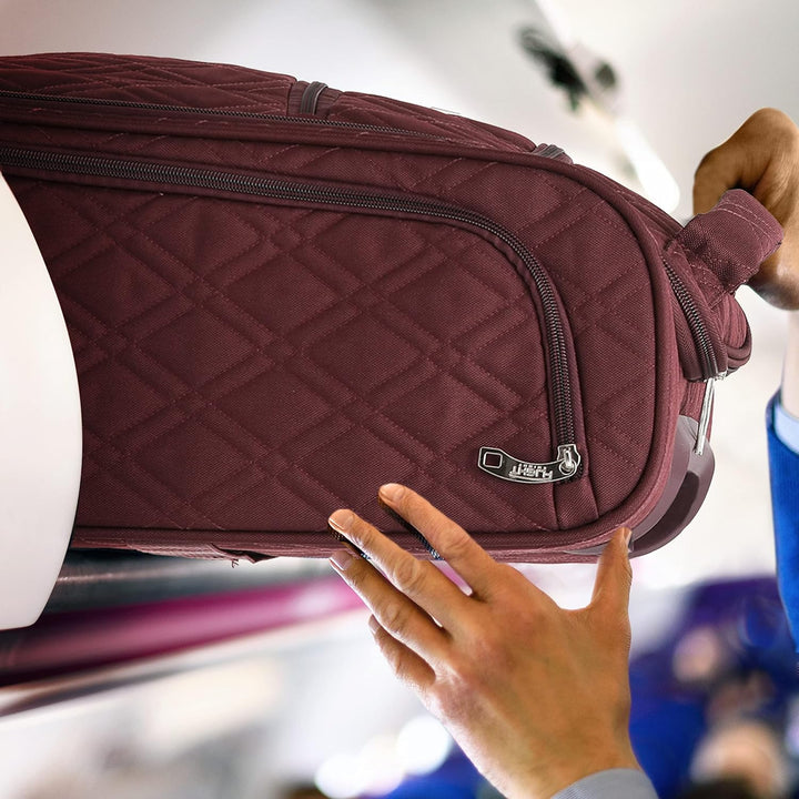 Flight Knight 45x36x20cm easyJet Underseat Carry On Non Priority Approved Handgepack Koffer - 2 Rade