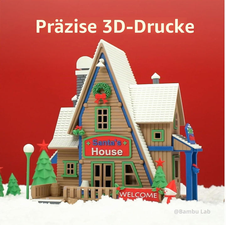 Bambu Lab Matte PLA 3D-Drucker-Filament, glatte matte Oberfläche, PLA 3D-Druck-Filament, kein Verzie