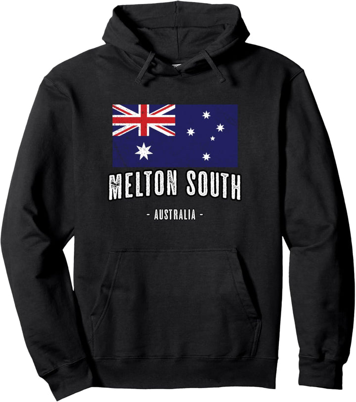 Stadt von Melton South Australien | AU Australische Flagge - Pullover Hoodie