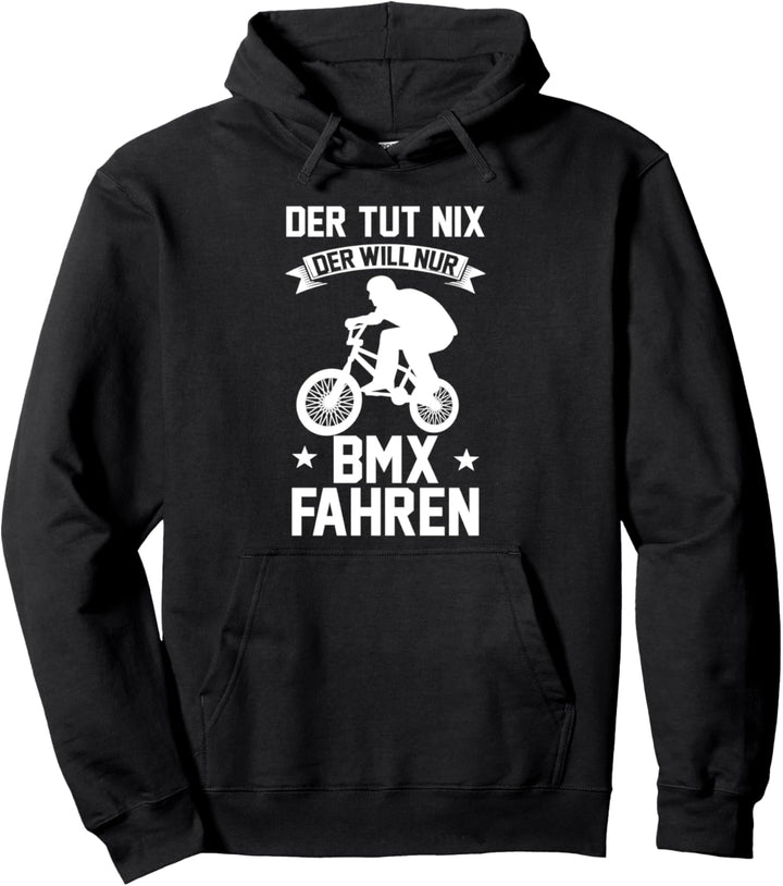 BMX Fahrrad BMX Rad BMX Fahrer Fahrradfahrer Pullover Hoodie