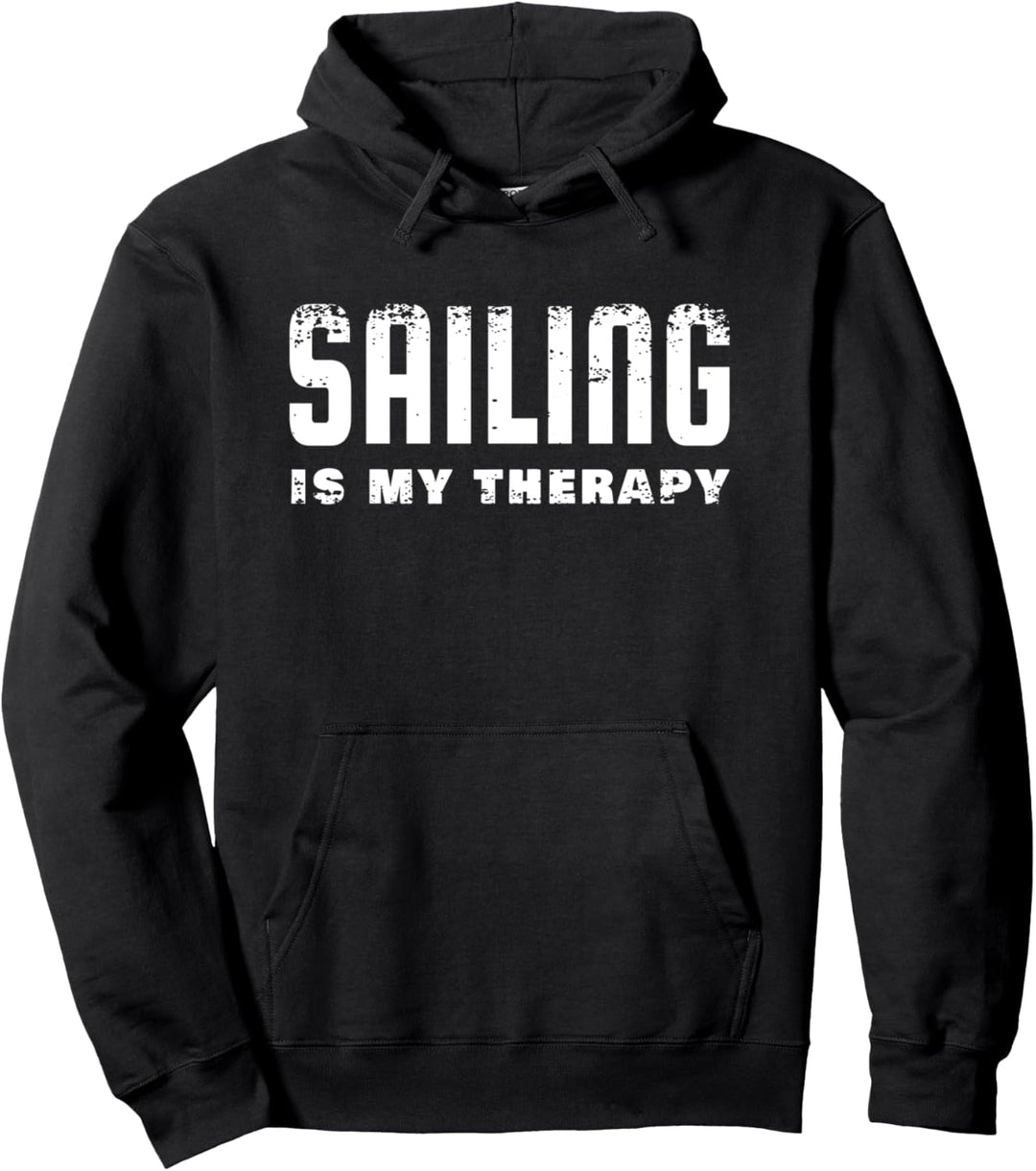 Segeln Ist Meine Therapie - Sailing Pullover Hoodie