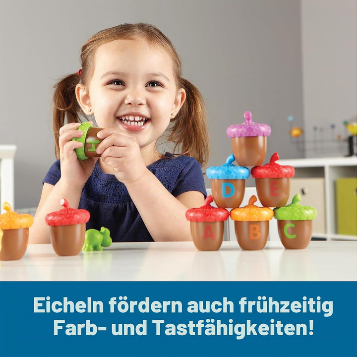 Learning Resources Spielset Alphabet-Eicheln Eichel-Aktivität, Eichel-Aktivität