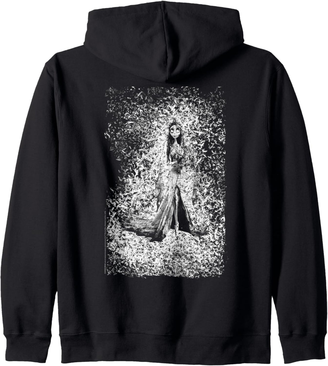 Corpse Bride Bird Dissolve Kapuzenjacke