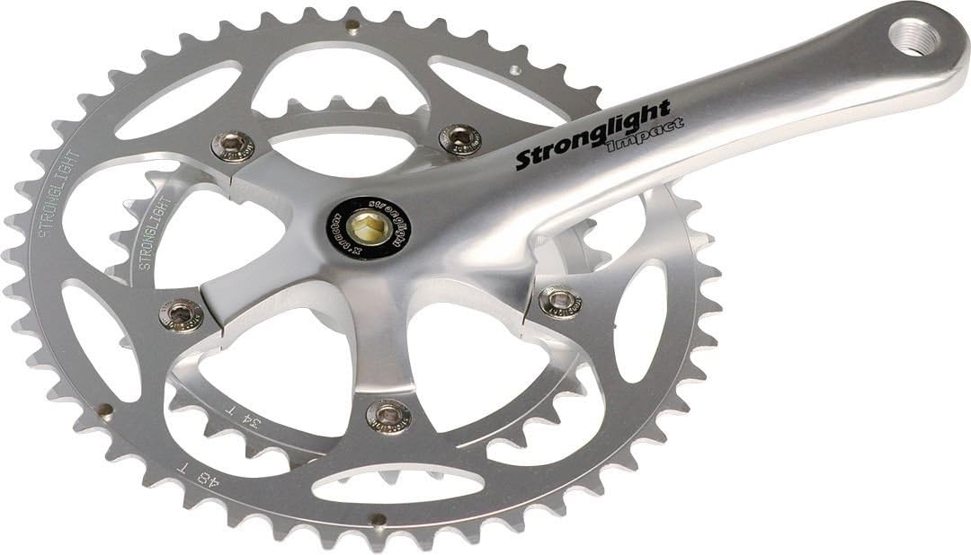 Stronglight Impact Kettensatz Einheitsgrösse Silber, Einheitsgrösse Silber