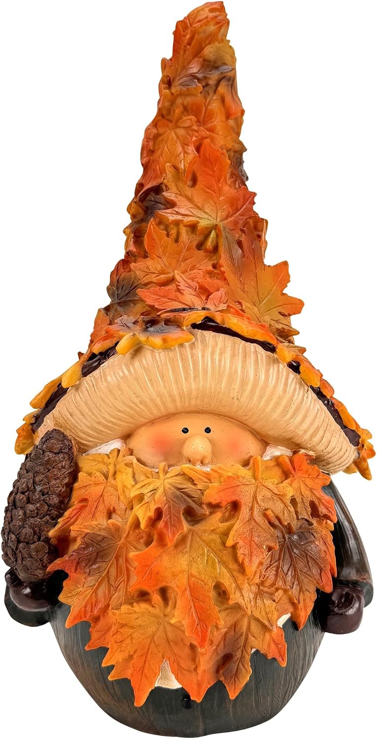Deko Gartenfiguren für draussen - Zwerg, Wichtel, Gnom - Herbstdekoration
