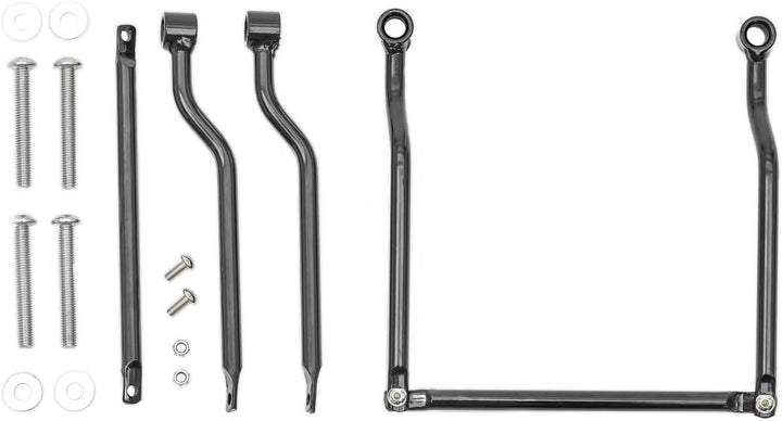 Satteltaschenhalter für Royal Enfield Meteor 350 SU2 schwarz