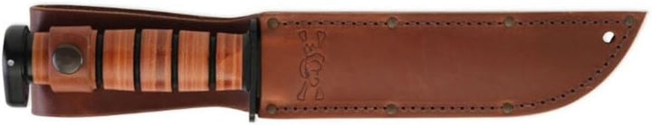 Ka-Bar 1317 Des Hundes Kopf Allzweckmesser, Schwarz