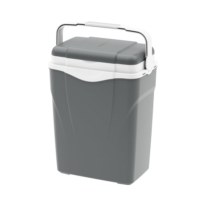 CoolBox Antarctica 3 Sizes, Camping, Summer Freezer Box for bevrages and Food 15LT Grau, 15LT Grau