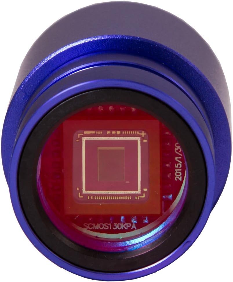 Levenhuk M130 BASE Digitalkamera für Mikroskope, mit Erforderlicher Software (Kompatibel mit Mac, Li