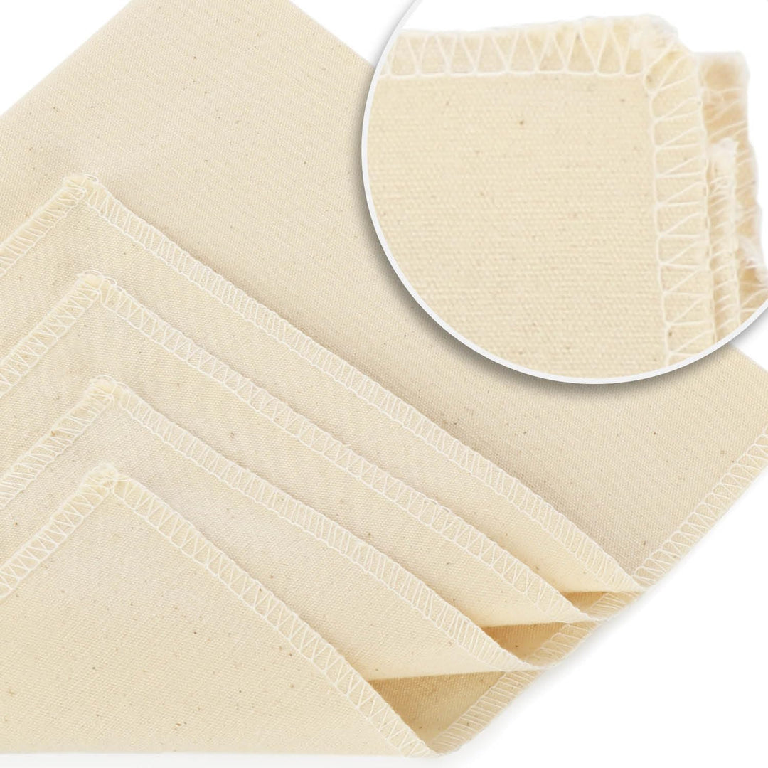 2x Leinentuch zum Brot backen - Teigtuch aus 100% Naturleinen 120x75cm - 2 Stück, 120x75cm - 2 Stück
