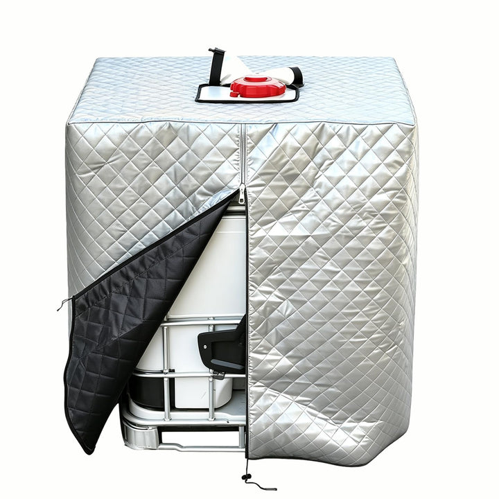 IBC Tank Abdeckung, IBC Wärmedämmung Regenschutz Container Cover IBC Schutzhülle frostsicher Abdeckp