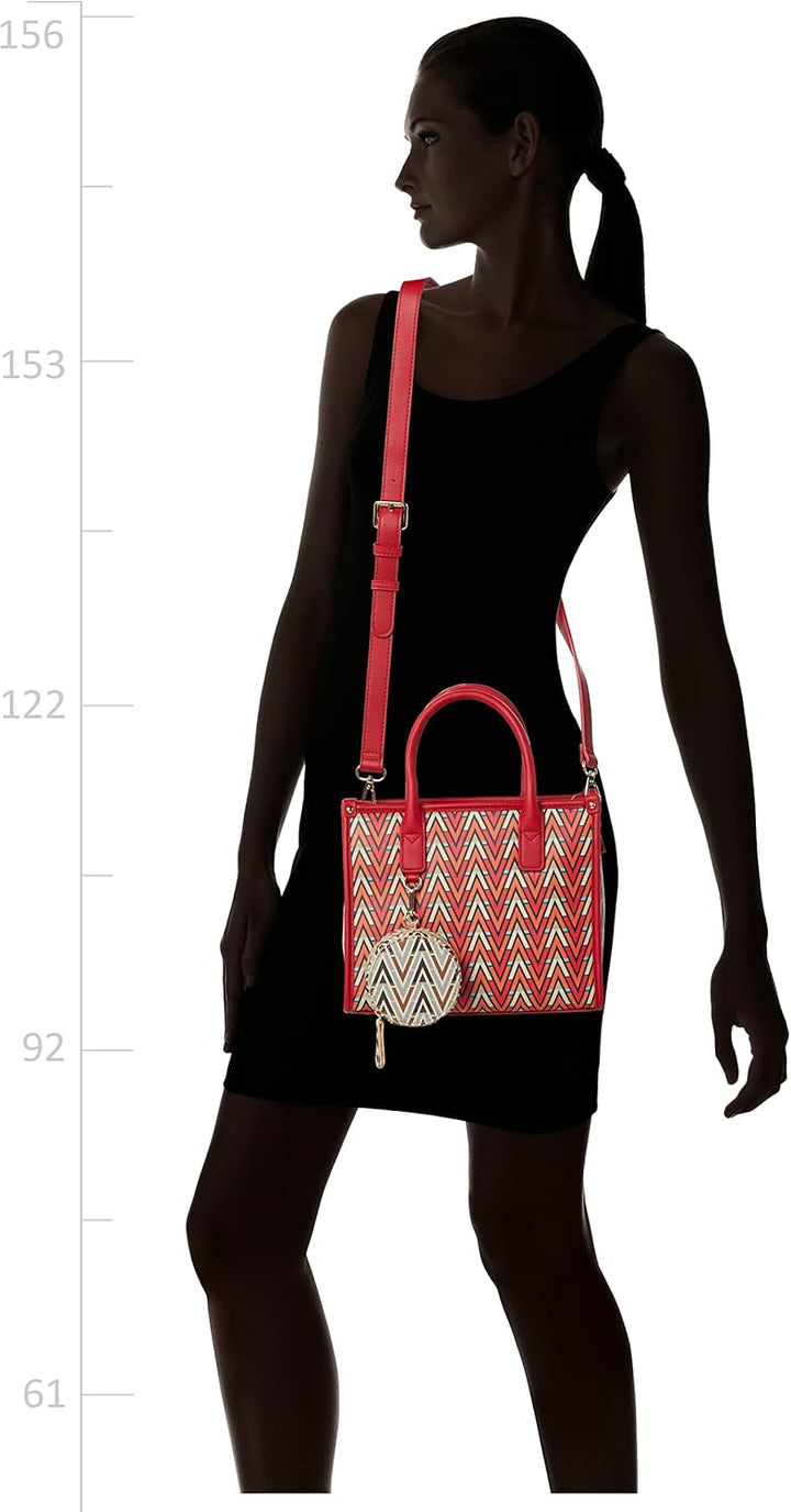 VALENTINO Bags Tonic - Handtasche 26 cm Rosso / Multicolor, Rosso / Multicolor