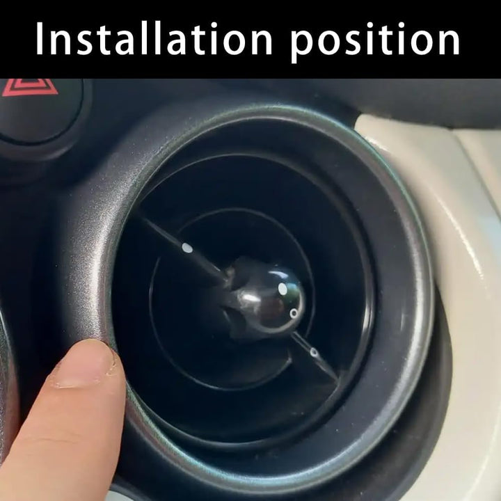 Handyhalterung für Mini R50 R52 R53, Autohandyhalter für runde Luftauslässe für Mini Cooper One R50