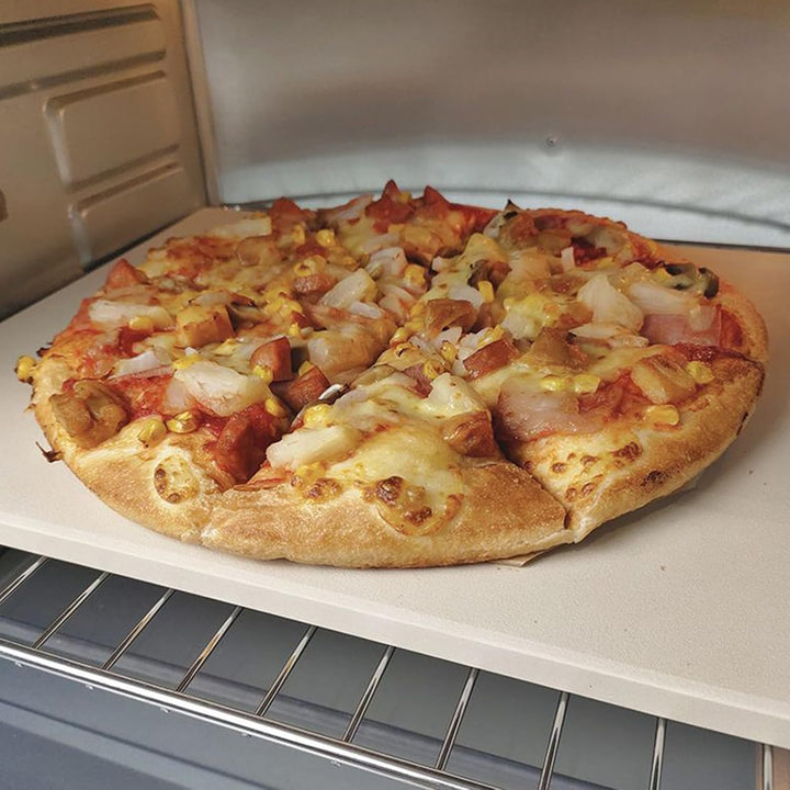 Pizzaofen Stein, Backblech Für Küche, Hitzebeständiger Pizza Stein Für Innen, Aussen, Kochen, Backen