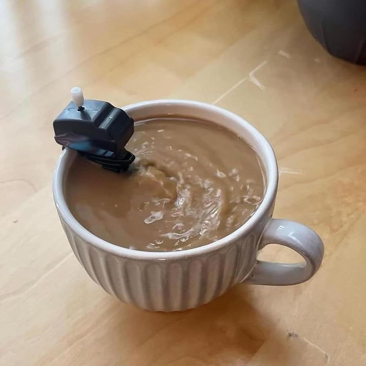 Bootsmotor-Rührer, Kaffee-Rührer, Neuheit Getränkemixer, elektrischer Getränkerührer, motorisierter