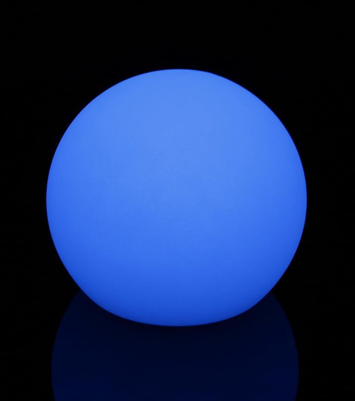 LED-Highlights Tischlampe Kugel 20 cm Aufladbar mit Akku Farbwechsel Fernbedienung Dimmbar Lampe Kug