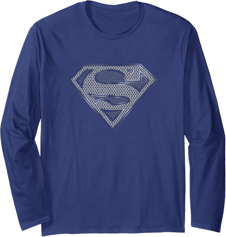 Superman Chainmail Langarmshirt