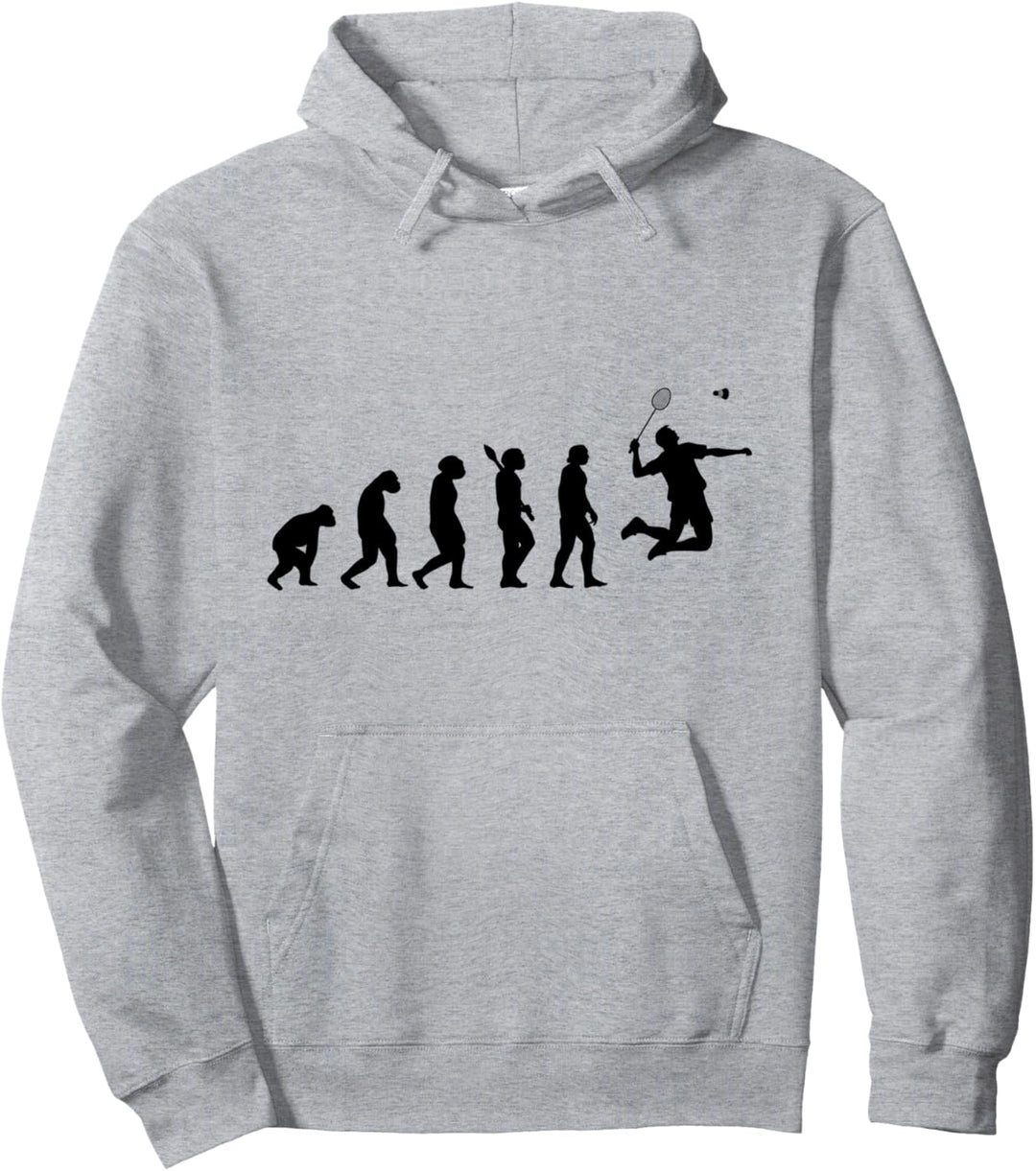 Badmintonschläger Evolution Federball Pullover Hoodie