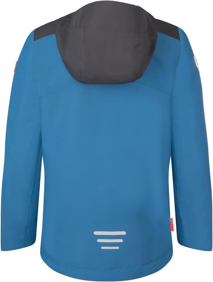 Trollkids Kids Bergen Jacket Nordic Blue 98, Nordic Blue 98